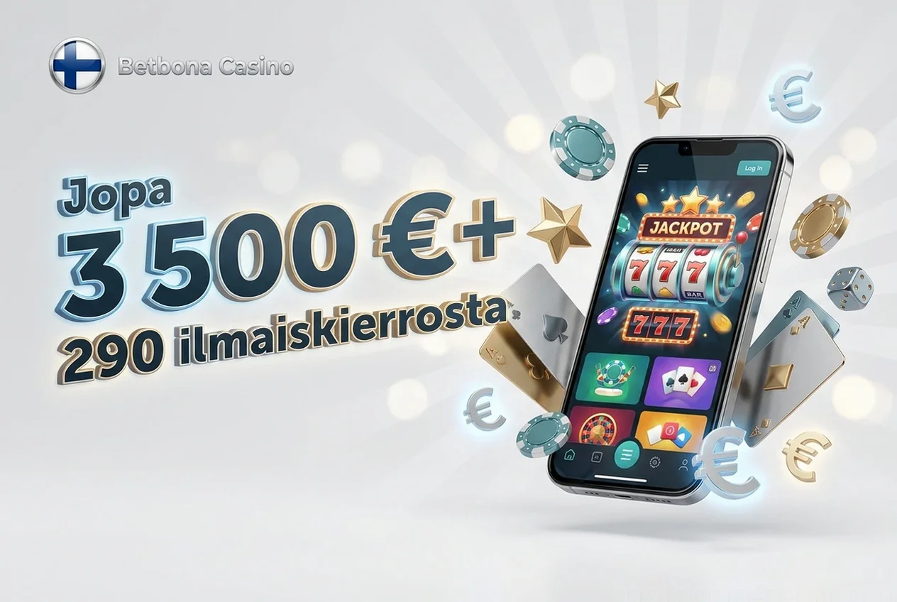 Jopa 3 500 €+ 290 ilmaiskierrosta